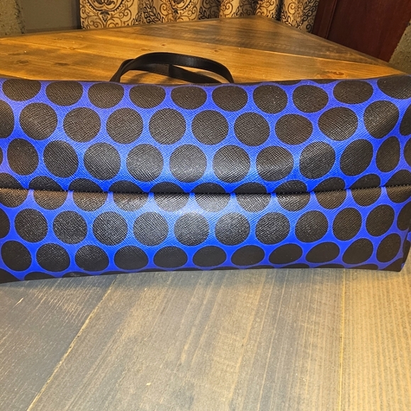 Michael Kors blue and black purse - Picture 2 of 6